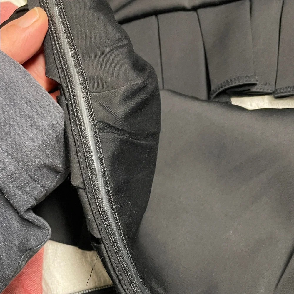 Zara satin Black Strapless Top with Peplum Detail- new - Picture 7 of 12